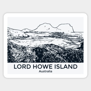 Lord Howe Island Group - Australia Sticker